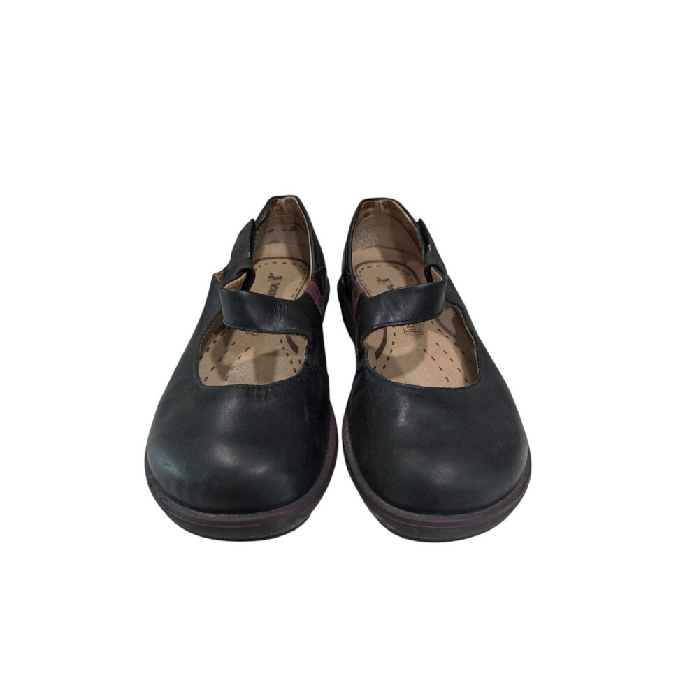 Romika womens black leather mary jane shoes size EU 39 US 8.5
